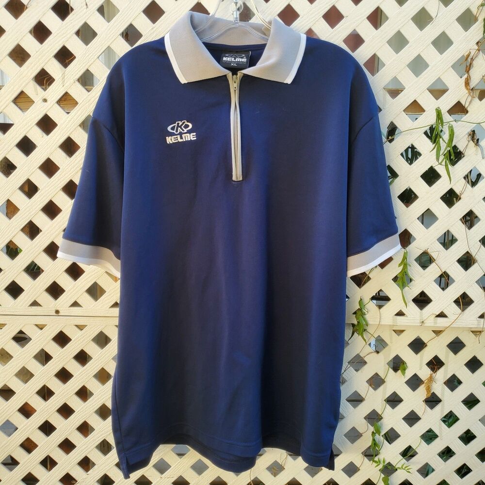 Kelme Football Short Sleeve Polo Shirt Size XL